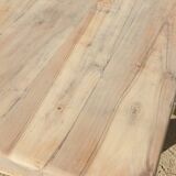 Solid wood farmhouse table, 220 cm