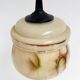 Set of 2 vintage ceiling lamps with marble pattern, 1960s