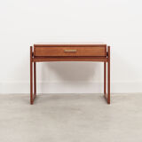 Table de chevet en teck, design danois, années 1970, production: Danemark