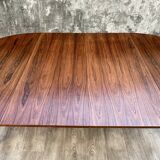 Extendable Scandinavian rosewood table, 1960s