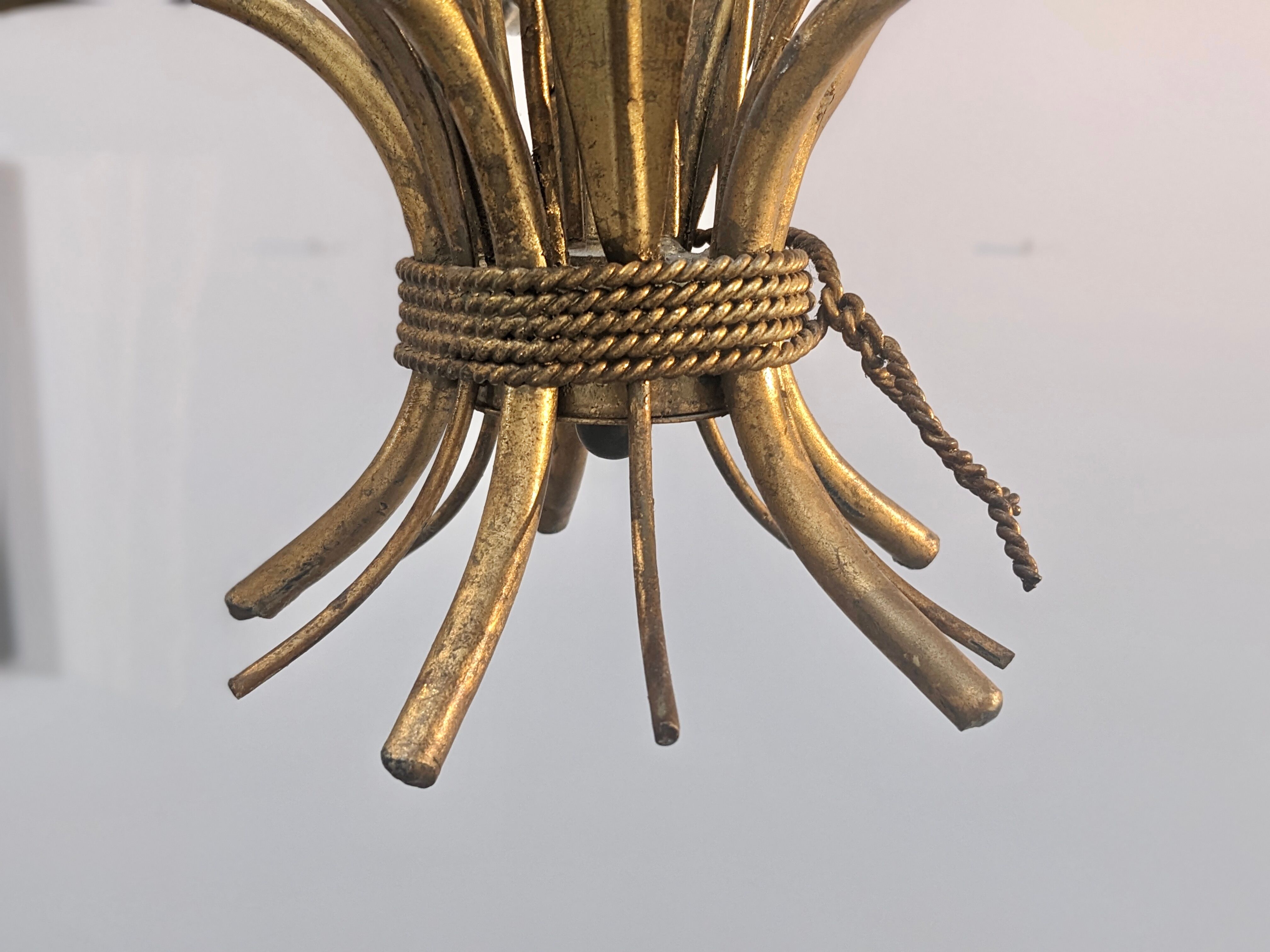 Chandelier "ears of wheat" with 5 arms