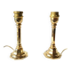 Pair of vintage brass lamp bases