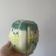 Vintage ceramic asparagus bunch carafe pitcher for country kitchen decor