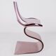 Lavender Lucite chair by Michel Dumas, France, 1970.
