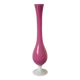 Candy pink opaline soliflore vase, 1950