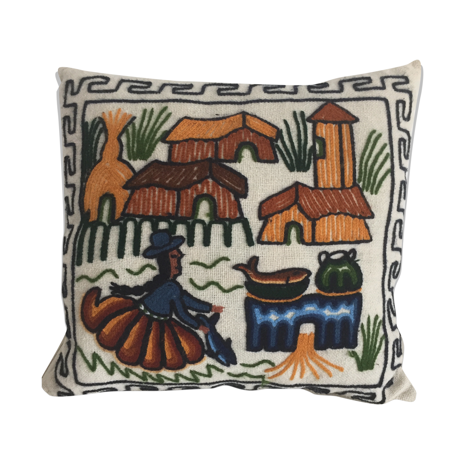 Cushion ethnic 40x40cm