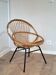 Rattan armchair