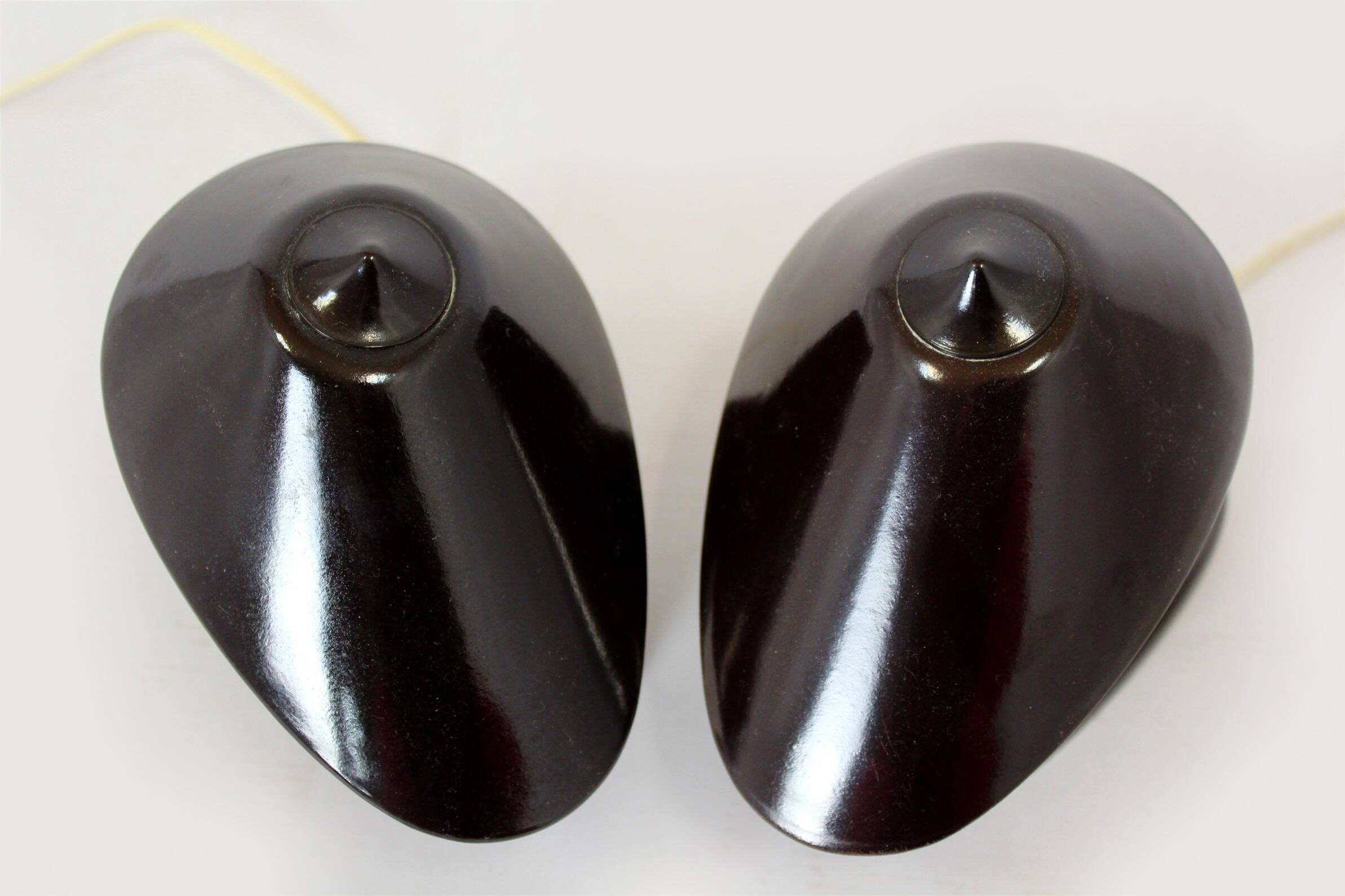 Bauhaus Bakelite Table Lamps from Esc, 1940s, Set of 2
