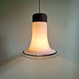 Large glass pendant light, Peill & Putzler, 1970s
