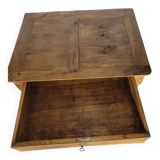 Grand confiturier en noyer Louis Philippe, buffet une porte