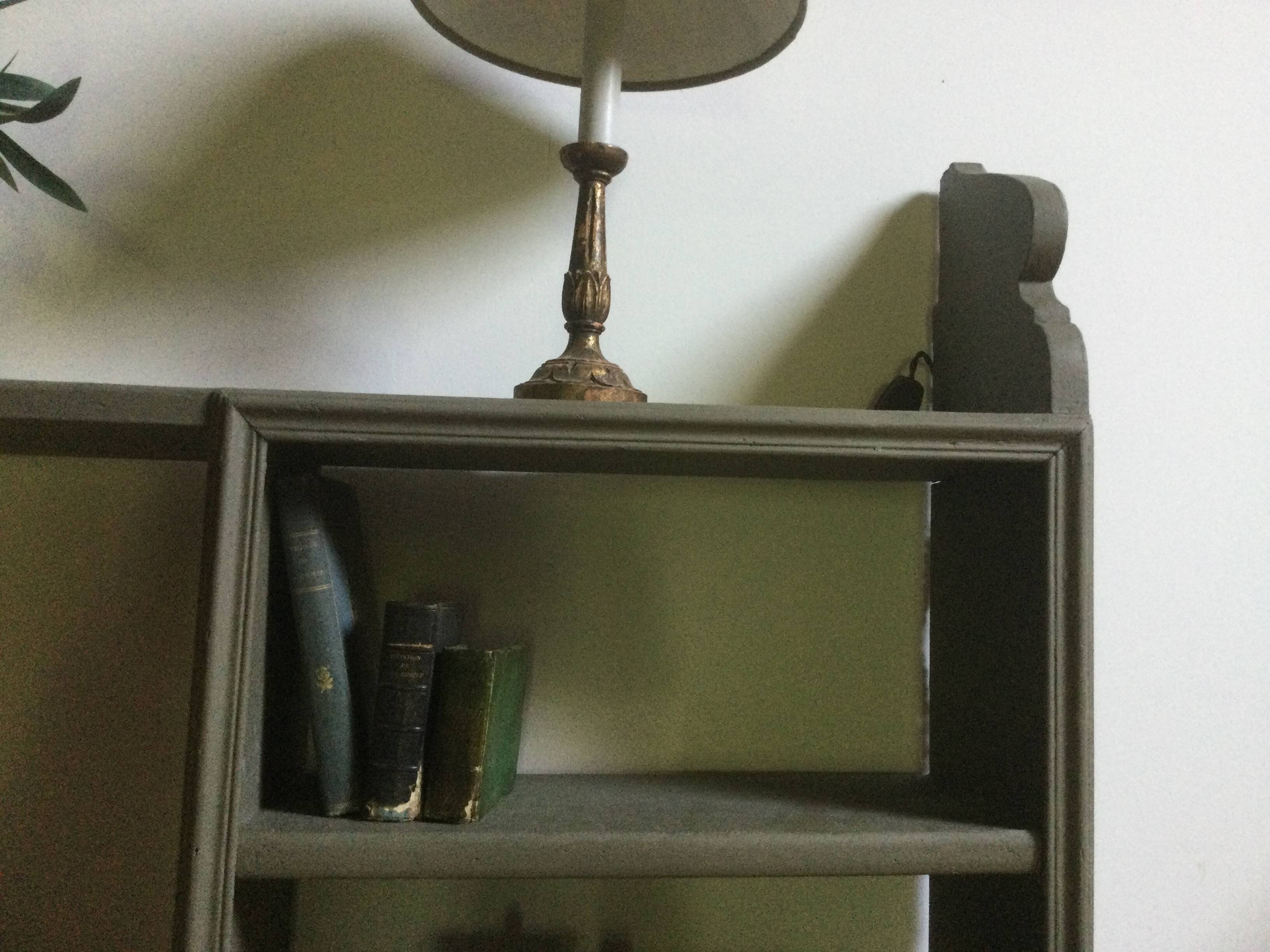 Large antique wall shelf