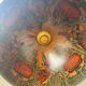 Globe bar terrestre – vintage – ornements – meuble bar a roulette