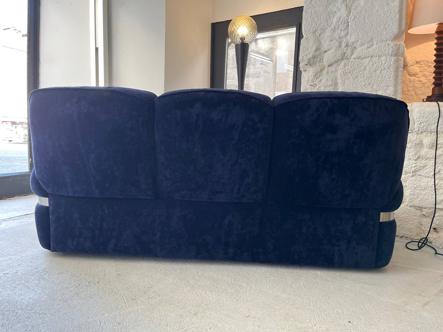 Sofa set with 2 armchairs from the 1970s - Space Age