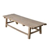 Zhuomian – Coffee table with an antique elm top no. 1