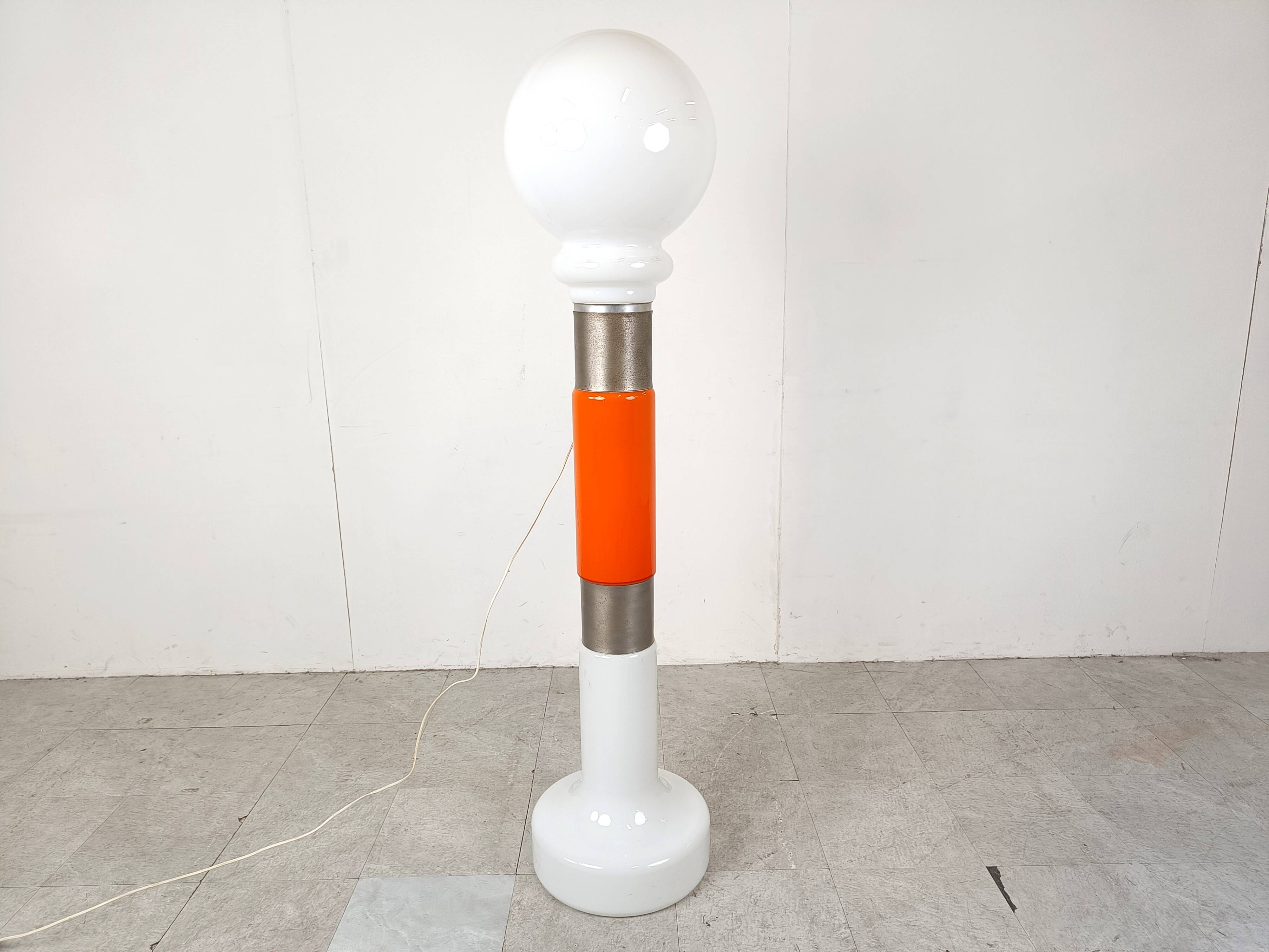 Vintage floor lamp by Mazzega, 1960s
