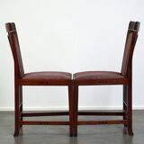 Set of four luxurious Schuitema dining chairs from the Decoforma series