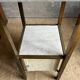 Antique medical bedside table