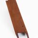 Set consisting of mid-century teak wall mirror and shelf / Danish modern design / 1960s