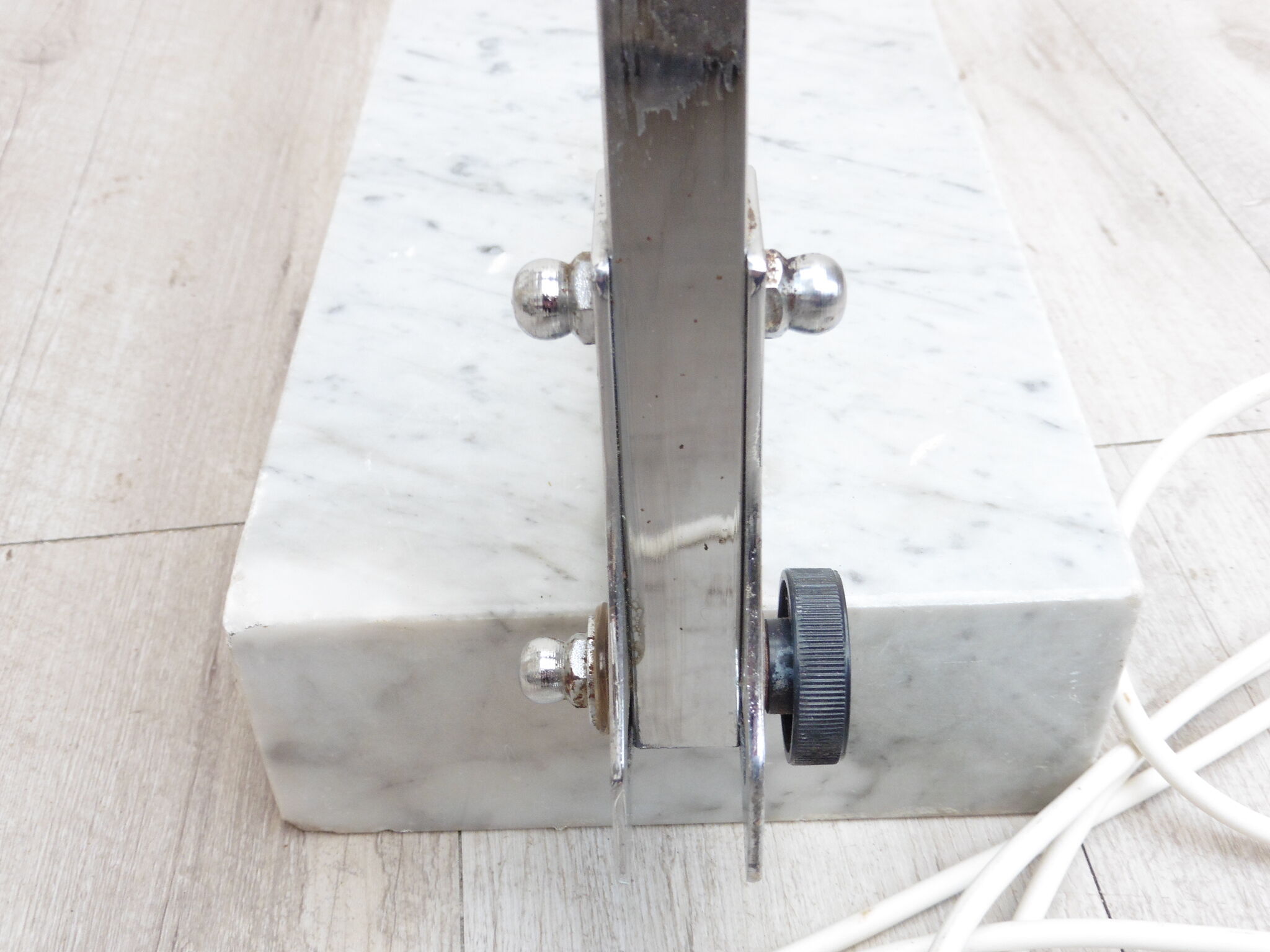 Arcos floor lamp 70s marble base