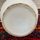 Art deco cracked ceramic lamp