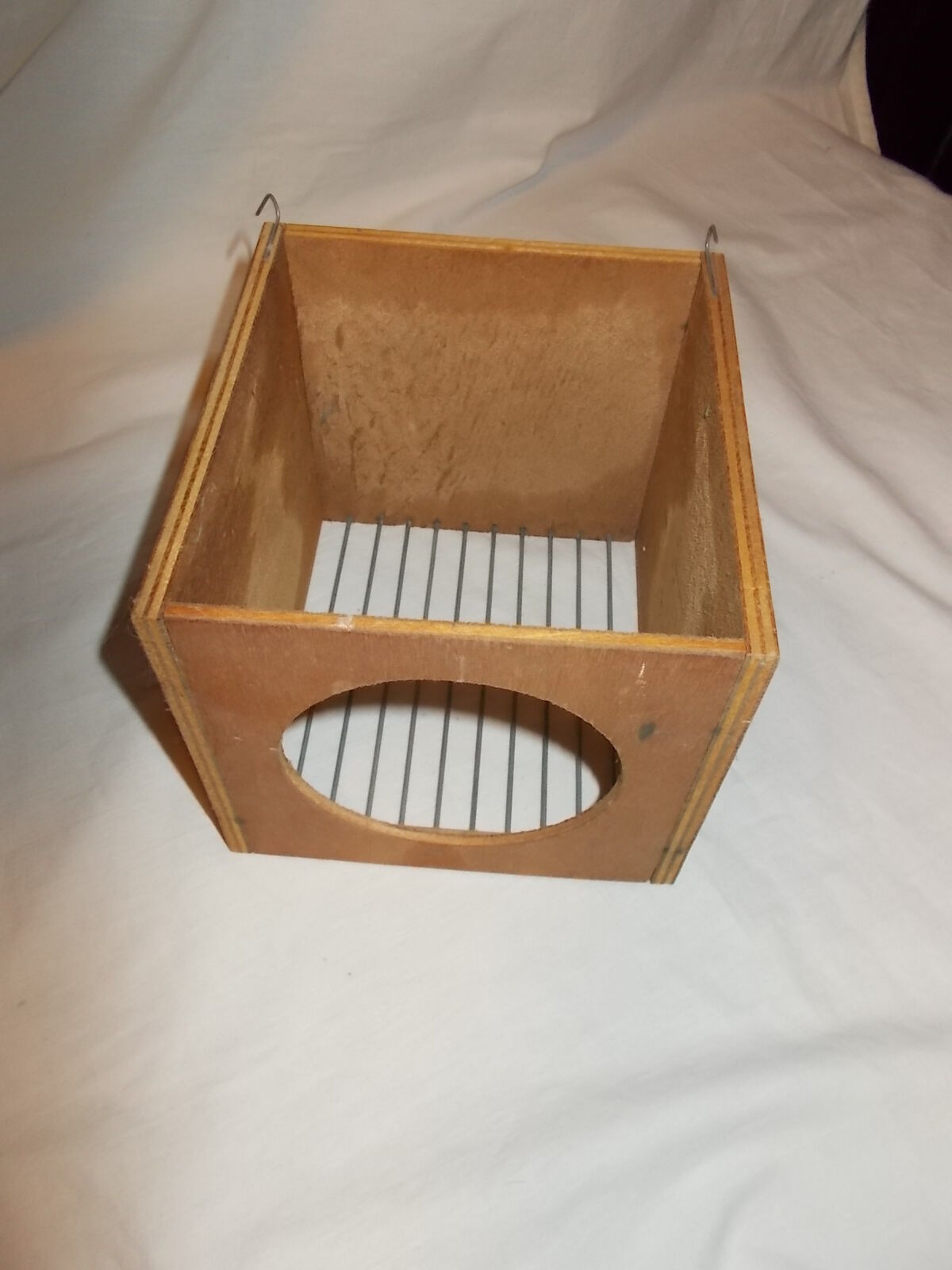 Wood cage for curiosity cabinet