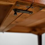 Large teak dining table. 1960s.