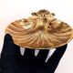 Solid brass scallop / pocket tray / ashtray/