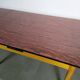 Rare Dining Table Farm Wood and formica Extendable for 10 people year 50 60