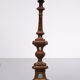 Italian gilded wood rococo floor lamp 1950s