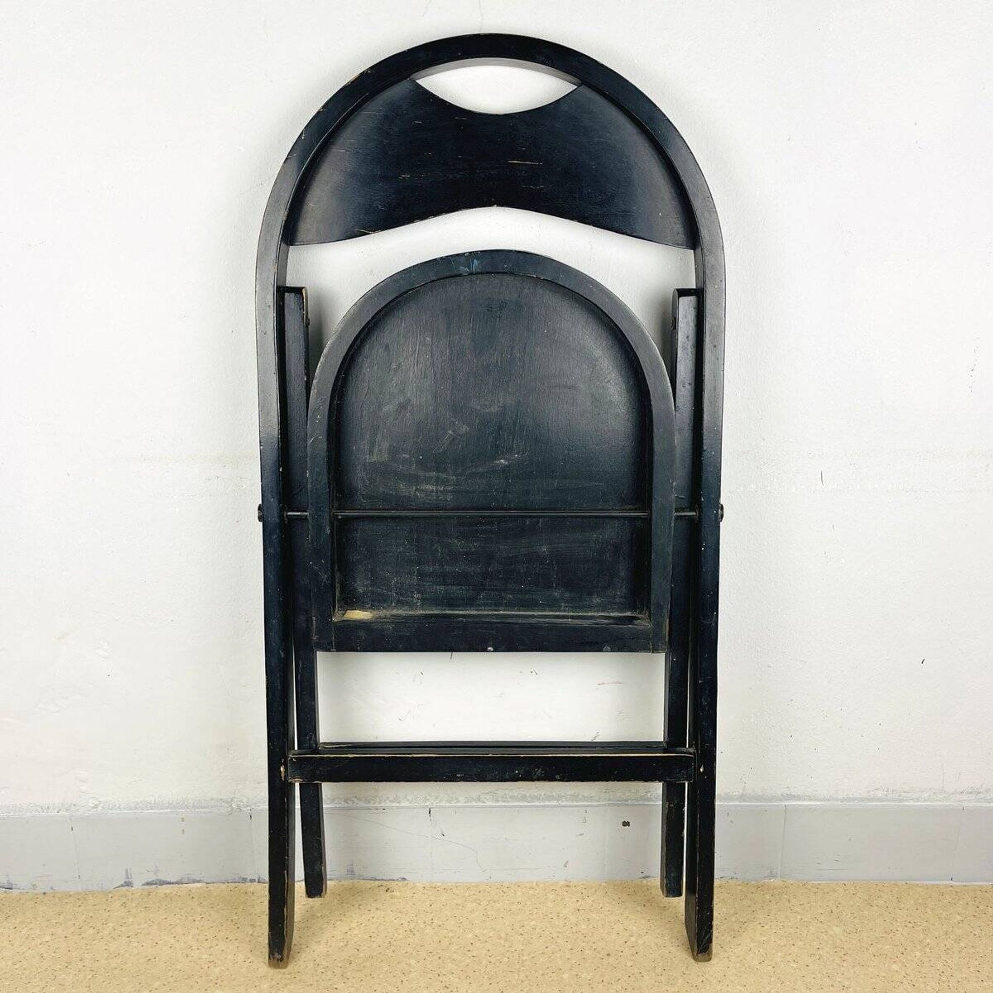 Folding chairs Tric by Achille and Pier Giacomo Castiglioni for BBB Emmebonacina, 1970s.