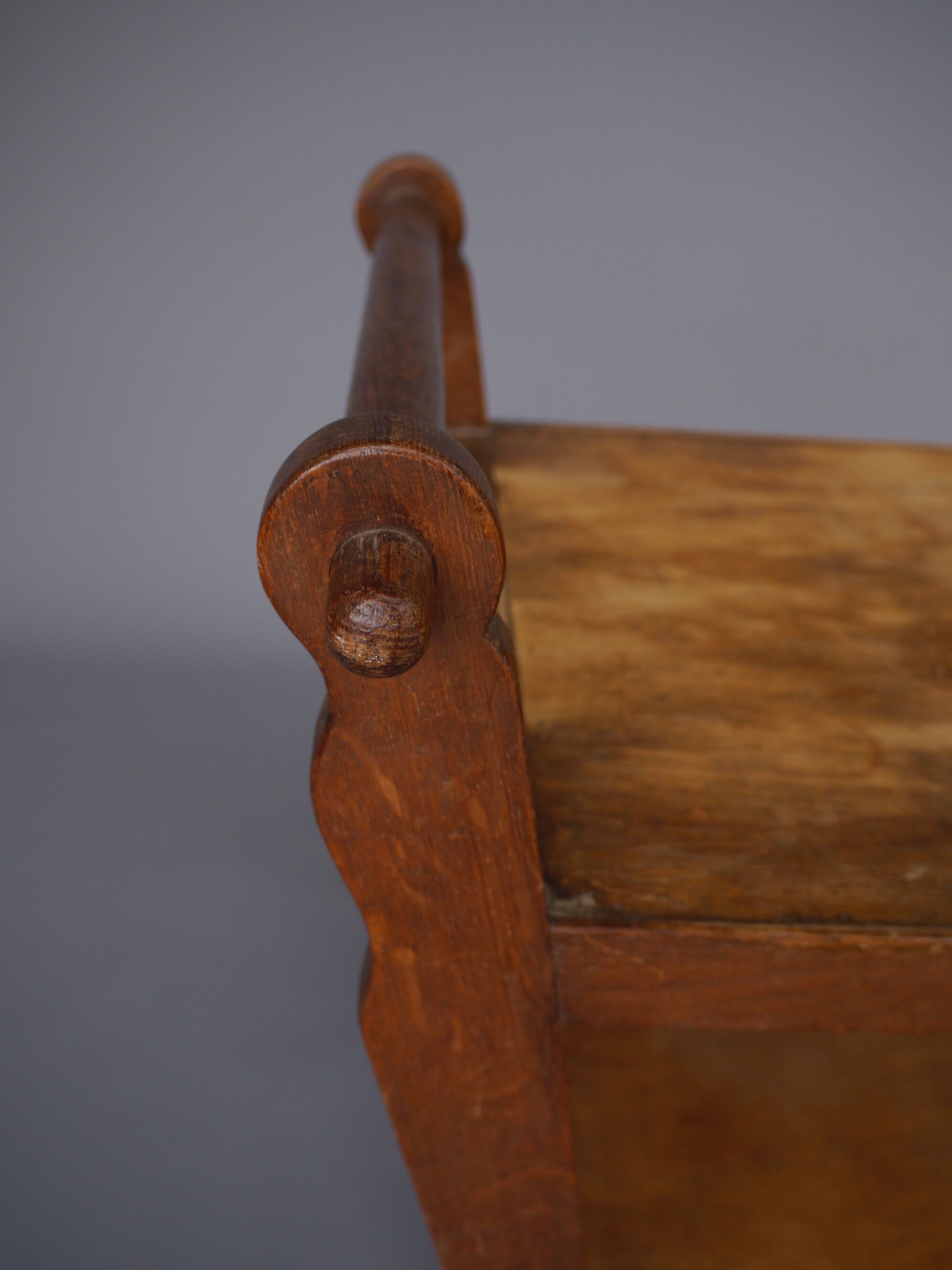 Dutch wooden tea trolley 1930s