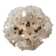 Plafonnier vintage fleurs