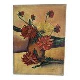 Oil still life, canvas on frame