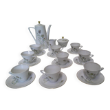 Vercor Porcelain Coffee Service Model Barbara