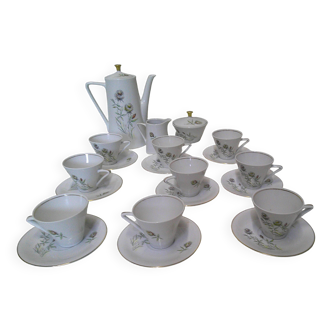Vercor Porcelain Coffee Service Model Barbara