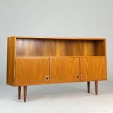 Danish teak sideboard shelf by Sven Ellekaer for E. Boisen 70s vintage