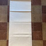 Vintage linen and cotton sheet, new in packaging