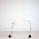 Ensemble de 2 lampes sur pied "Ambra" par Valenti, Italie