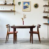 Table extensible en palissandre, conçue par J. Andersen, Danemark, années 1960