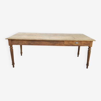 Table de ferme ancienne 200 cm