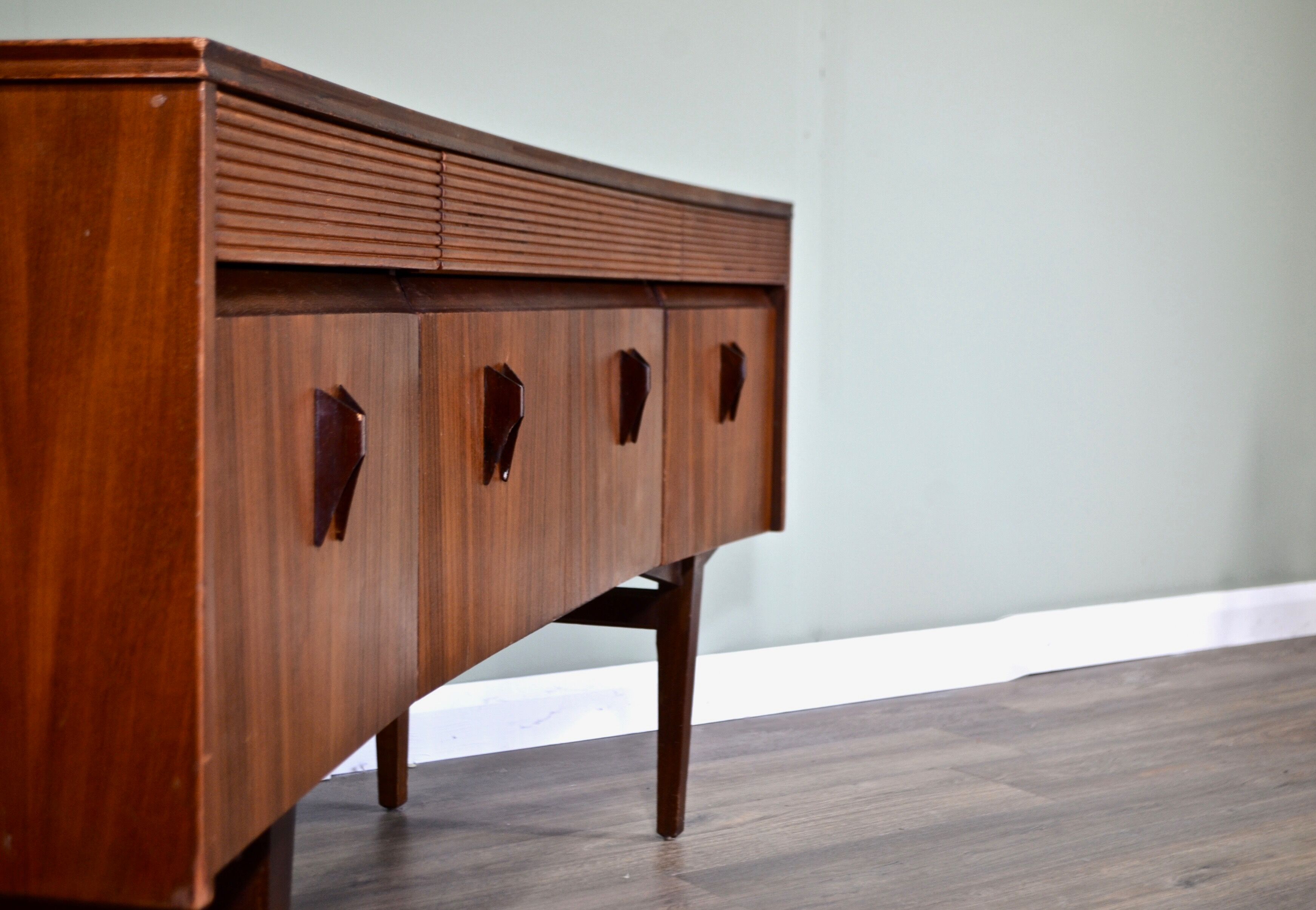 Vintage midcentury teak sideboard by Elliots of Newbury