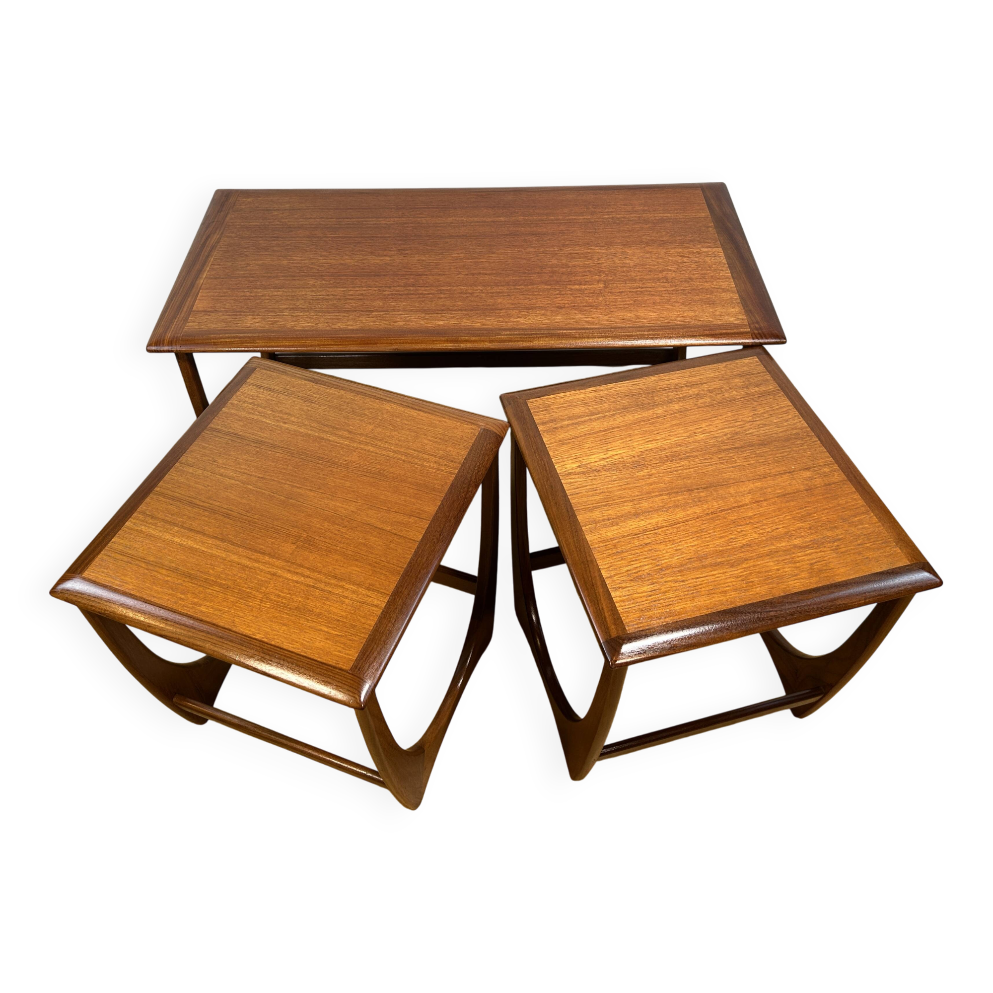 Mid-Century Retro Vintage Teak Nest of Tables by G Plan – Astro Line