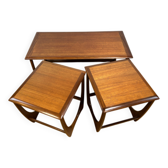 Mid-Century Retro Vintage Teak Nest of Tables by G Plan – Astro Line