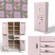 Mado powder pink buffet cabinet 1950