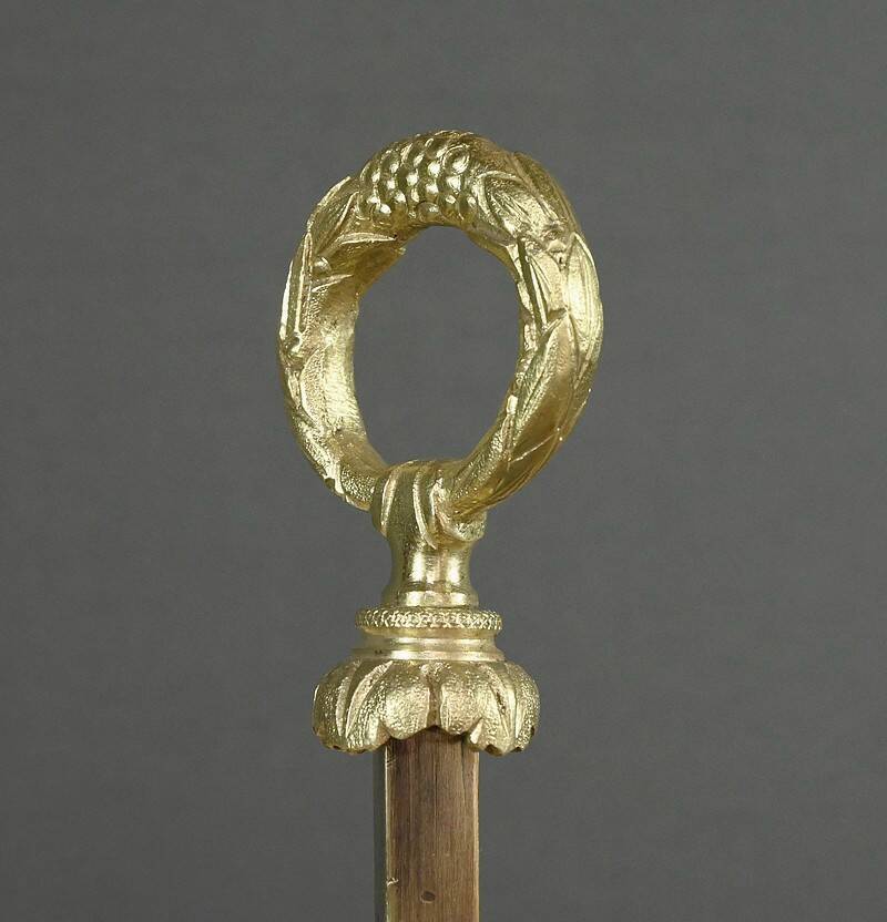 Large Bouillotte Lamp in Gilt Bronze, Louis XVI style – first half of the 20th century