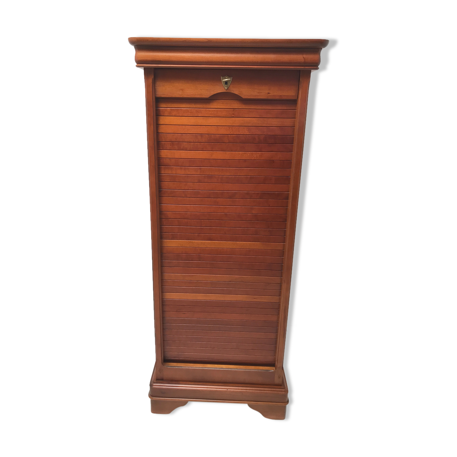 Louis Philippe style curtain binder cabinet