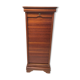 Louis Philippe style curtain binder cabinet