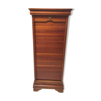 Louis Philippe style curtain binder cabinet