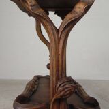 Art Nouveau tea table by Emile Galle, 1899