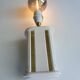 Pair of vintage ceramic wall sconces